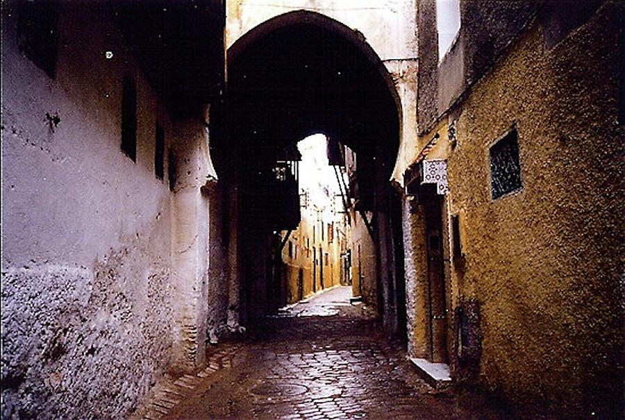 Street in Fez Photograph by Stephanie Moore