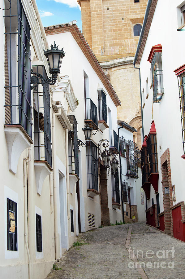 Street in Ronda Spain Photograph by Kathy Kelly