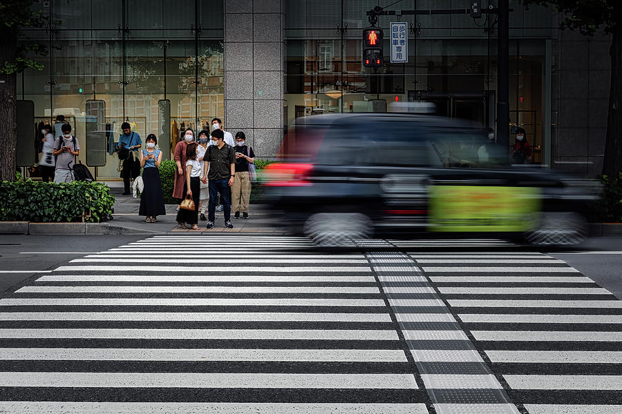Street in Tokyo 2 Photograph by Bill Chizek