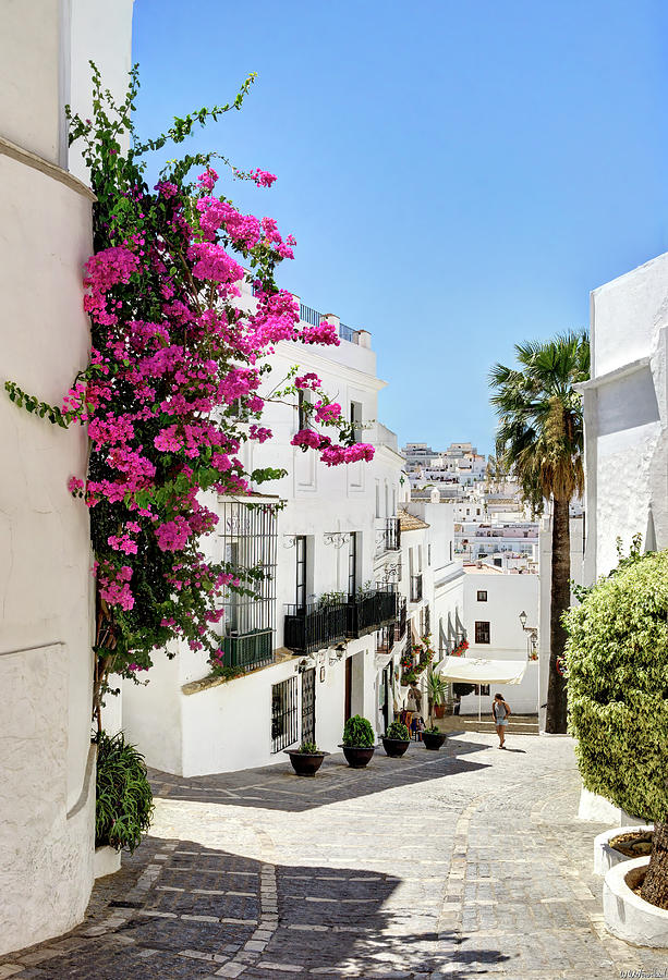 Street  in Vejer Photograph by Weston Westmoreland