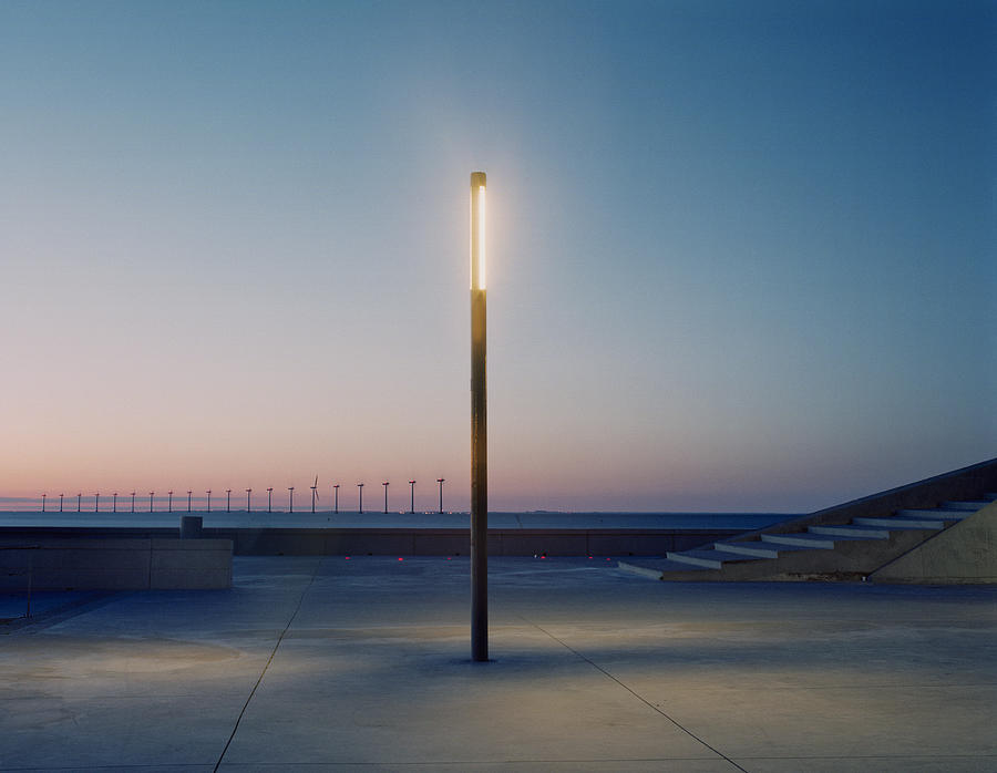Street lamp  Photograph by Muriel de Seze