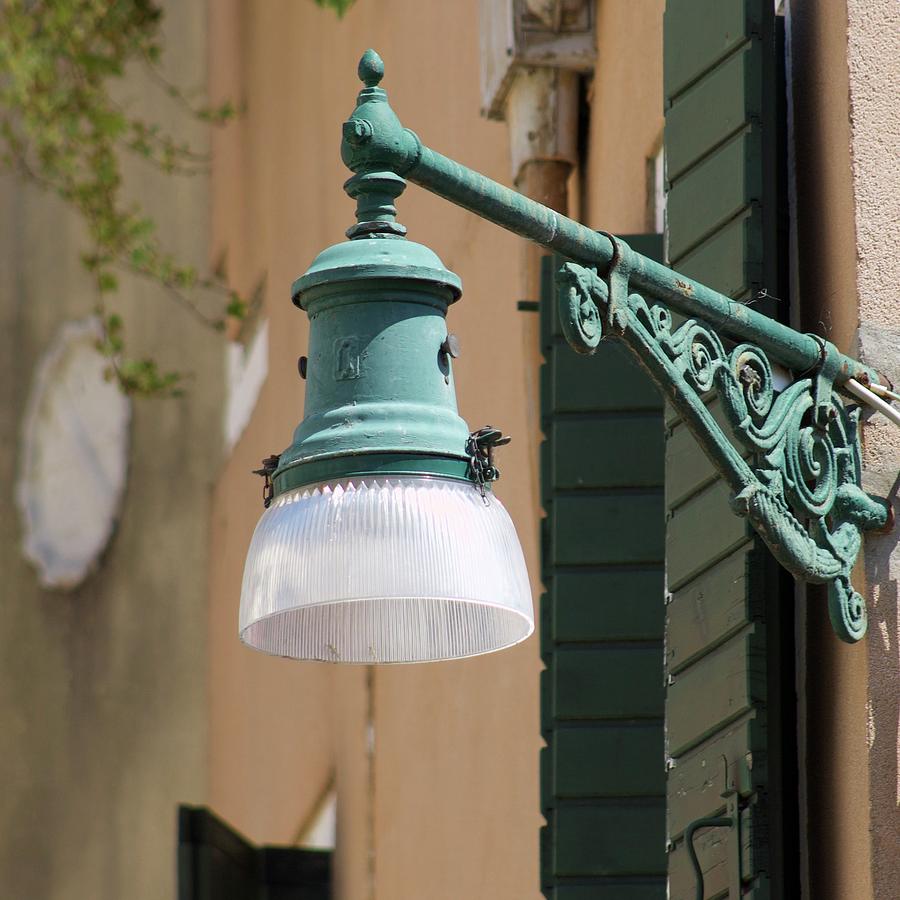 Street Lamp - Venice Photograph by Yvonne M Smith