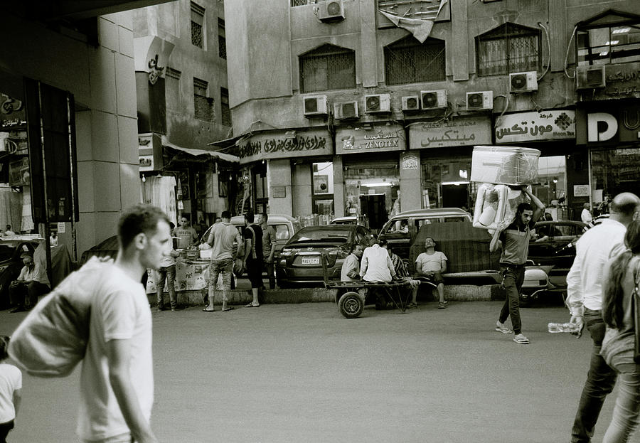 Street Life In Cairo Photograph by Shaun Higson