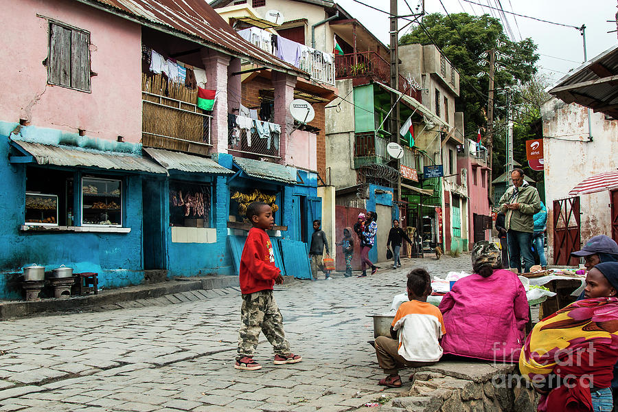 Street life in Tana Photograph by Claudio Maioli