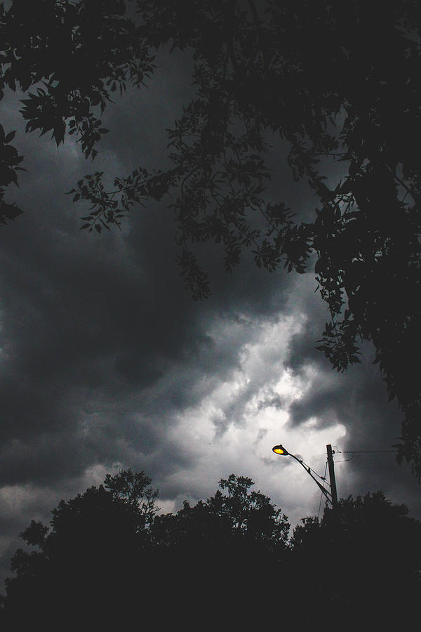 Street Light Before the Rain Photograph by W Craig Photography