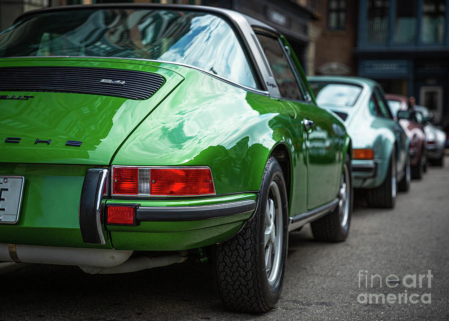 Street of 911s Photograph by Anthony Michael Bonafede