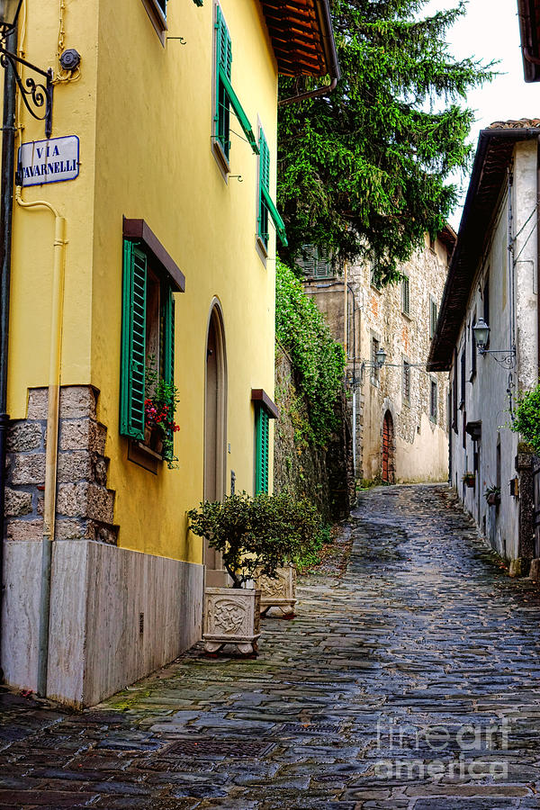 Street of Montecatini Terme Four Photograph by Olivier Le Queinec