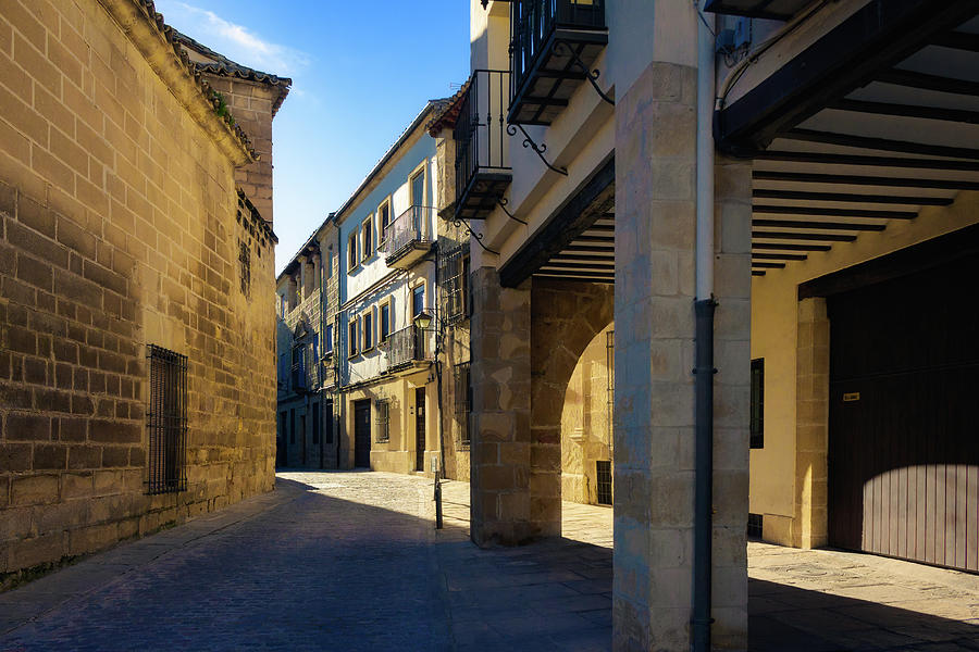 Street of the historical nucleus of Ubeda Photograph by Jordi Carrio Jamila