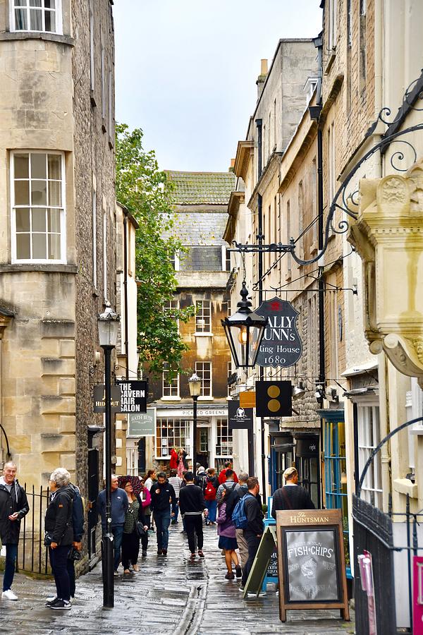 Street Scene in Bath Photograph by Eileen OConnor - Fine Art America