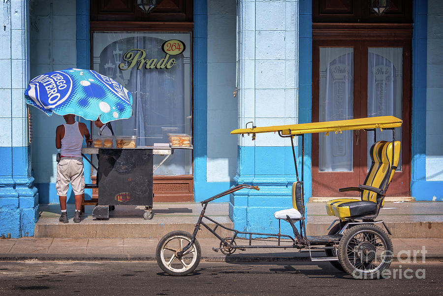 Street scene in Havana, Cuba Photograph by Delphimages Photo Creations