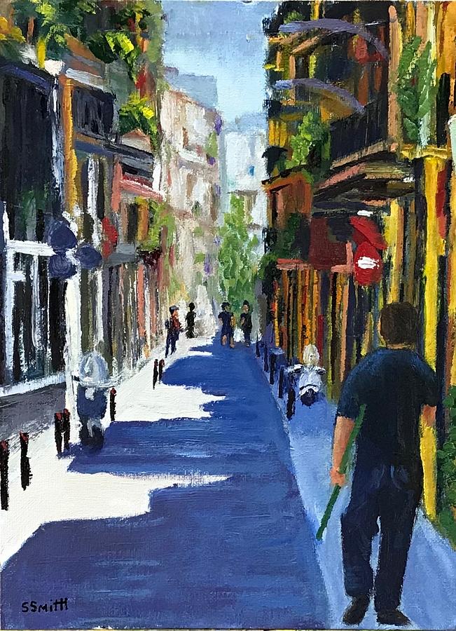 Street Scene Painting by Lisa Marie Smith