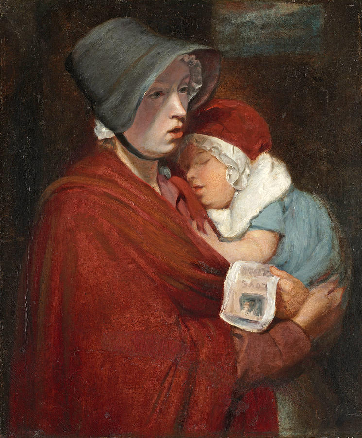 Street Singer and Child Painting by John Opie