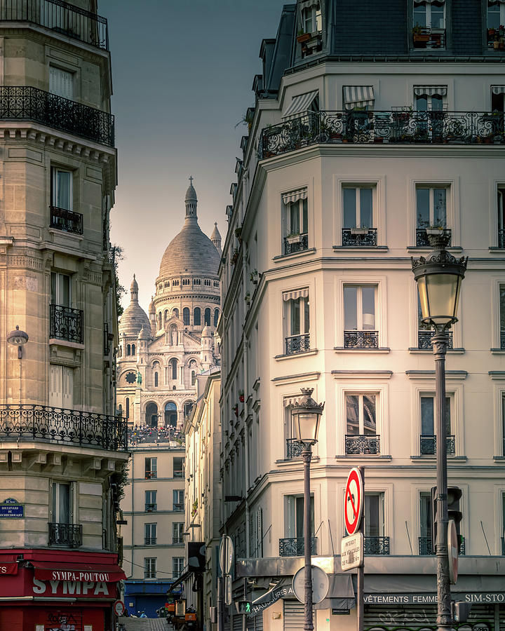 Paris Photograph - Street View by Jerome Labouyrie