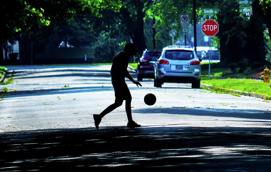 Streetball Photograph by Addison Likins
