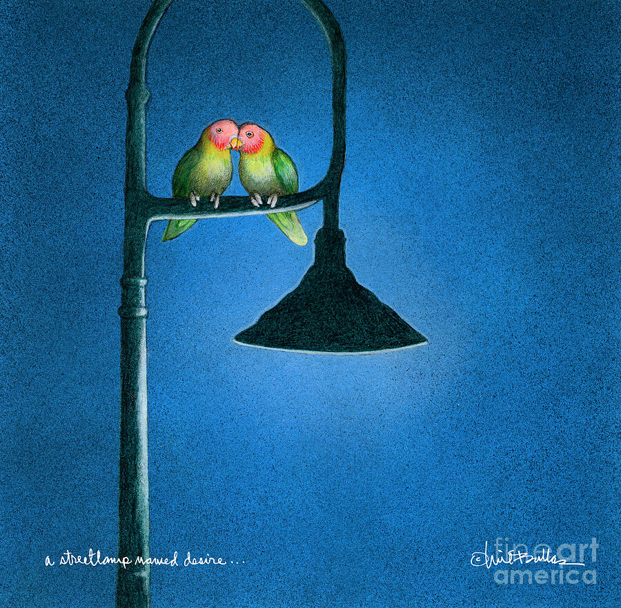 StreetlampNamedDesireA Painting by Will Bullas StreetlampNamedDesireA Painting by Will Bullas