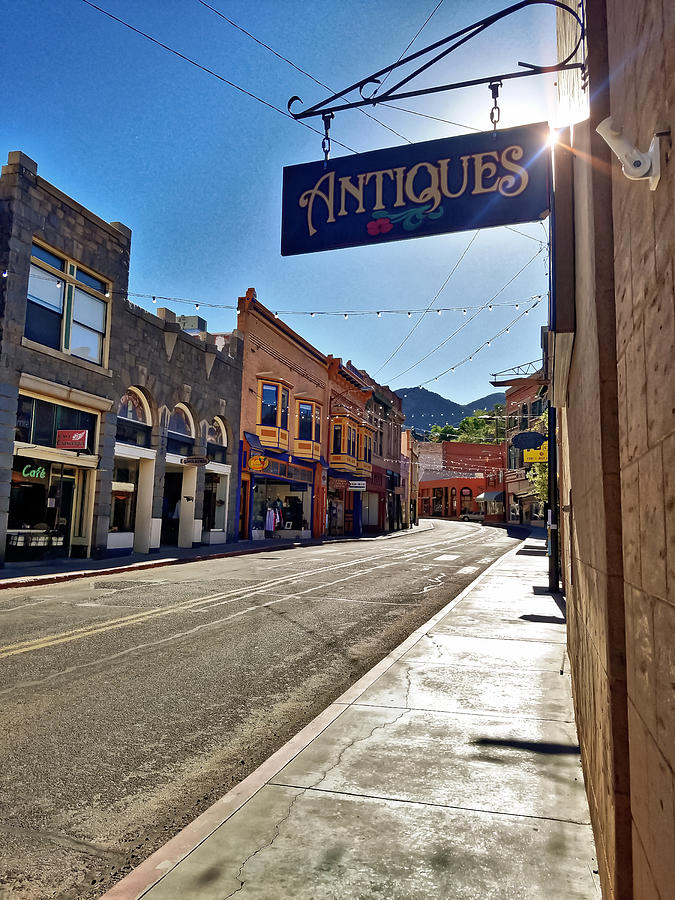 Streets Of Bisbee Photograph