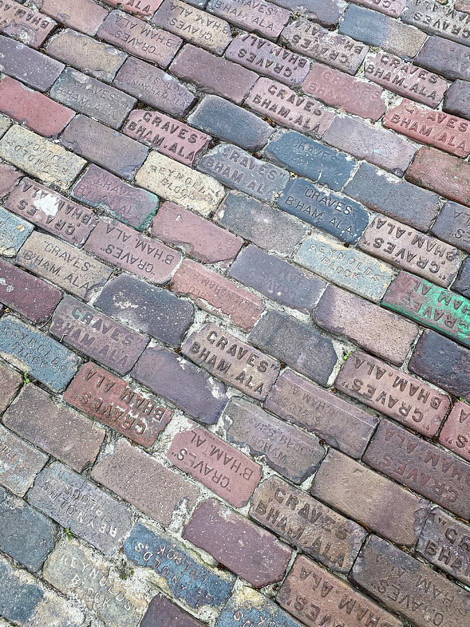 Streets of Brick, Savannah, Georgia Photograph by Dawna Moore Photography