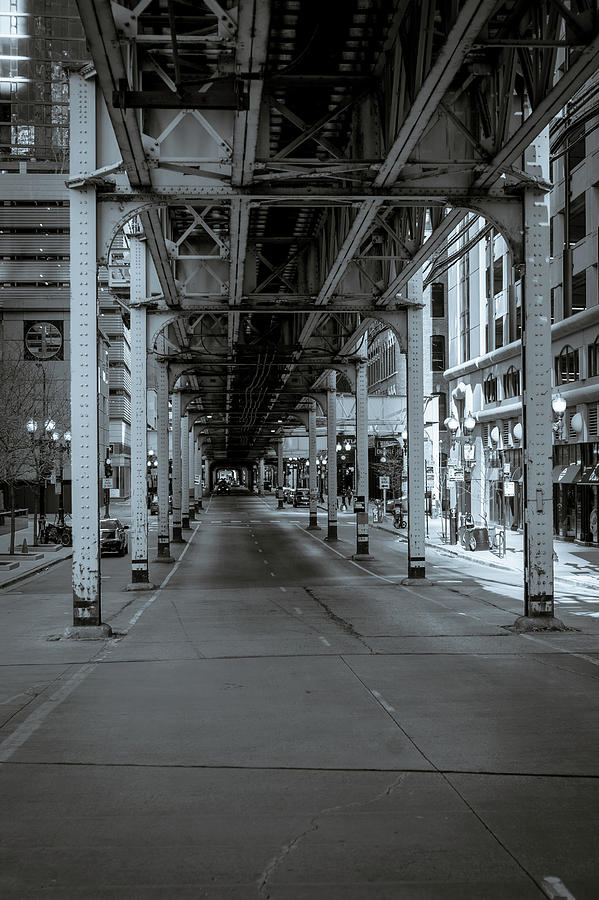 Streets of Chicago Photograph by Miguel Winterpacht