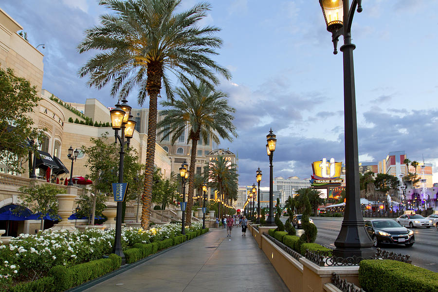 Streets of Las Vegas Photograph by Holly Hildreth