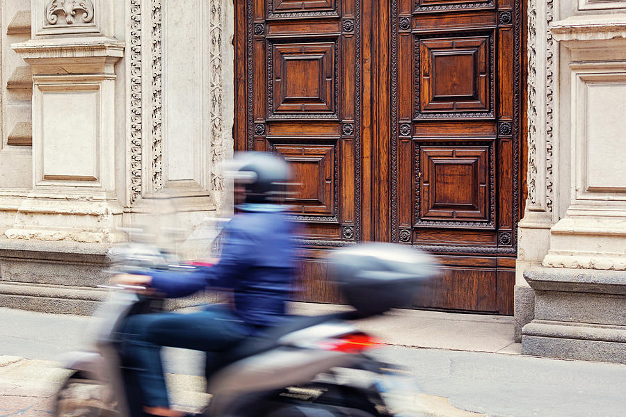 Streets of Milan Photograph by Melanie Alexandra Price