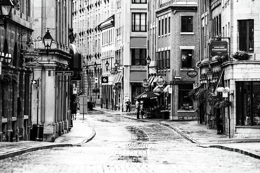 Streets of Montreal Photograph by John Rizzuto