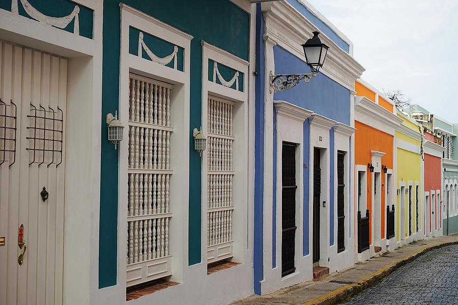 Streets of Old San Juan Photograph by Richard Reeve