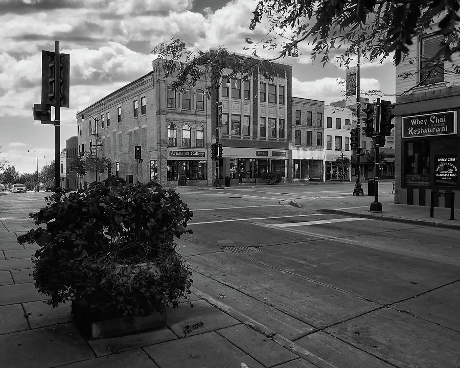 Streets of Racine Photograph by Scott Olsen
