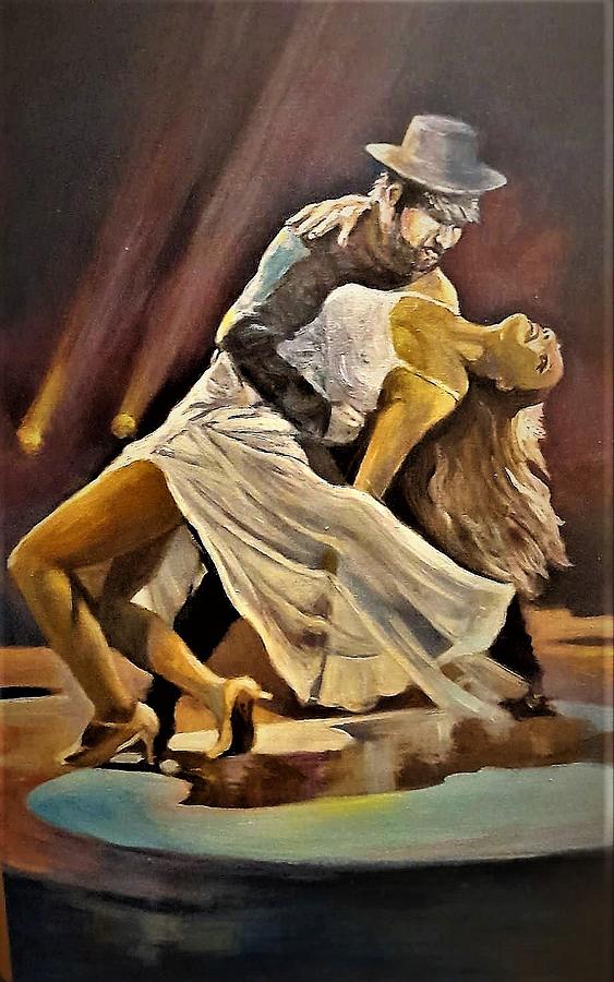 Strictly  Come Dancing Painting by Paul Weerasekera