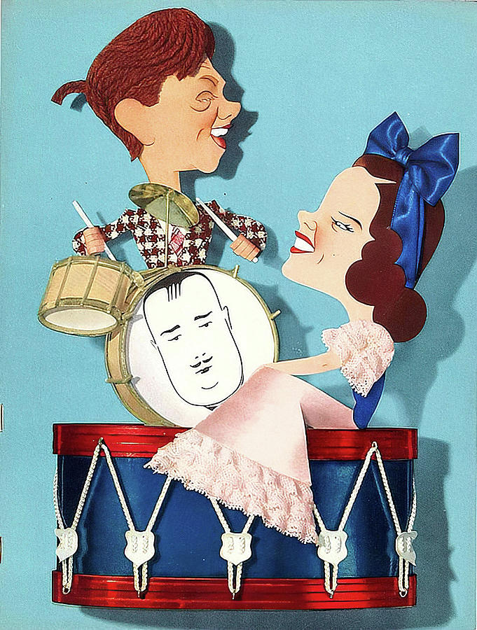 Up Movie Mixed Media - Strike Up the Band, 1940 - art by Jacqeus Kapralik by Movie World Posters