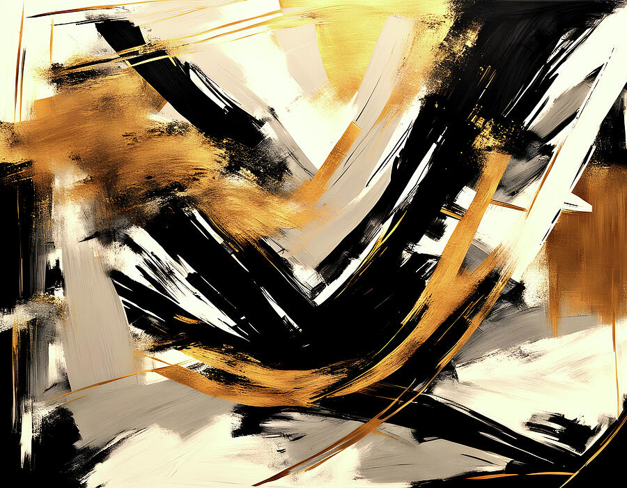 Striking Gold Digital Art by Freddy B Striking Gold Digital Art by Freddy B