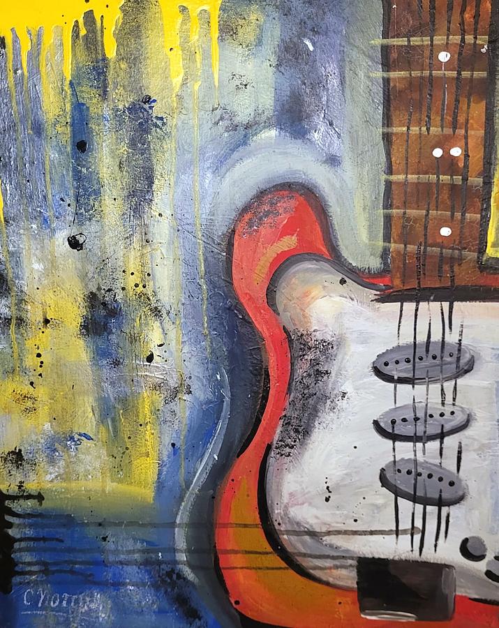 Strings Painting by Cassidy Norcutt - Fine Art America