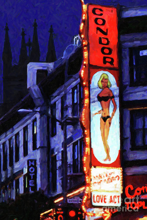 Strip Club Carol Doda Condor Broadway San Francisco 20110817 Photograph by Wingsdomain Art and Photography