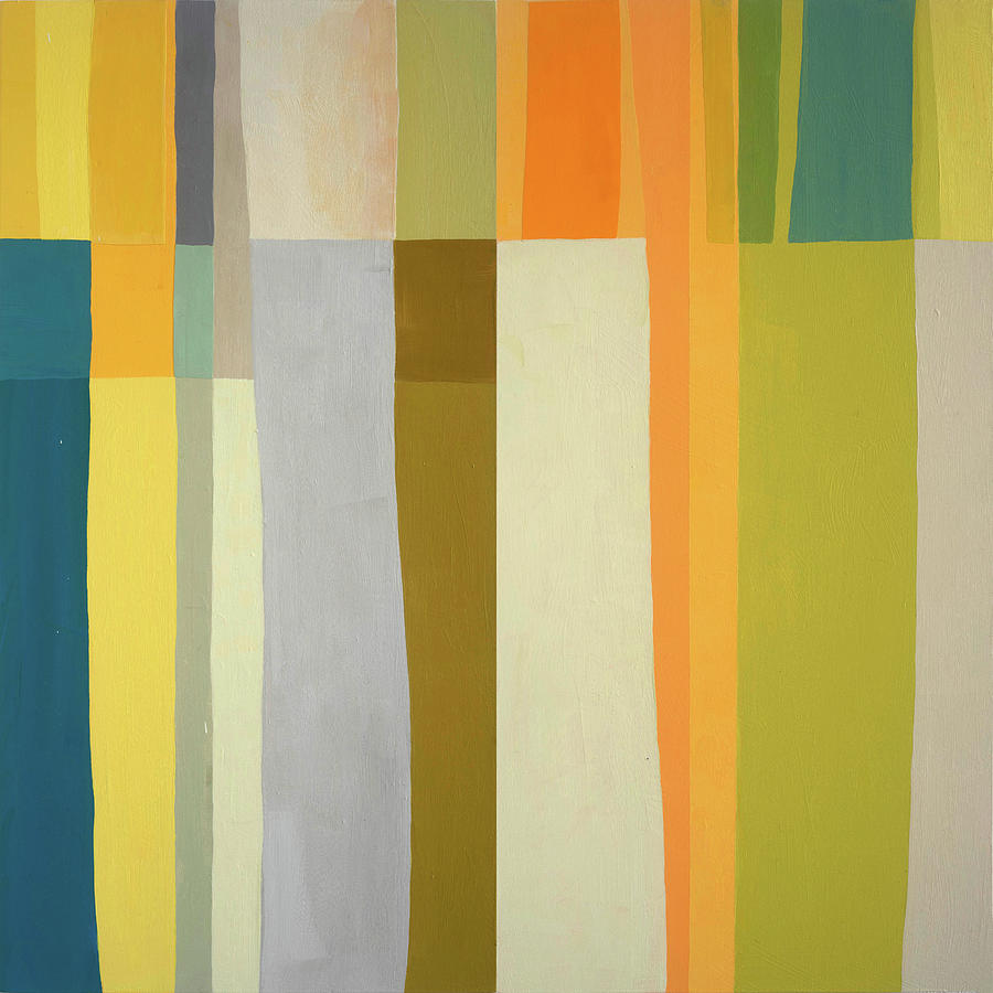 Pattern Painting - Stripe Composite #1 by Jane Davies