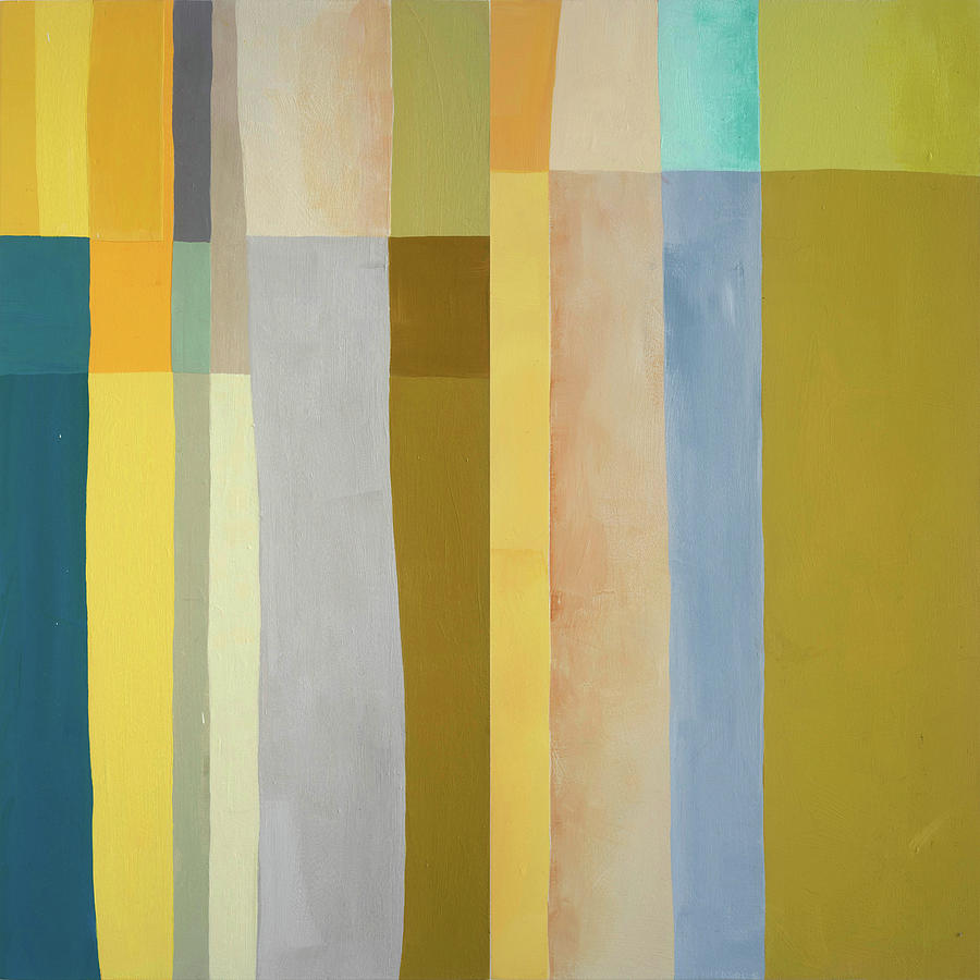 Pattern Painting - Stripe Composite #2 by Jane Davies