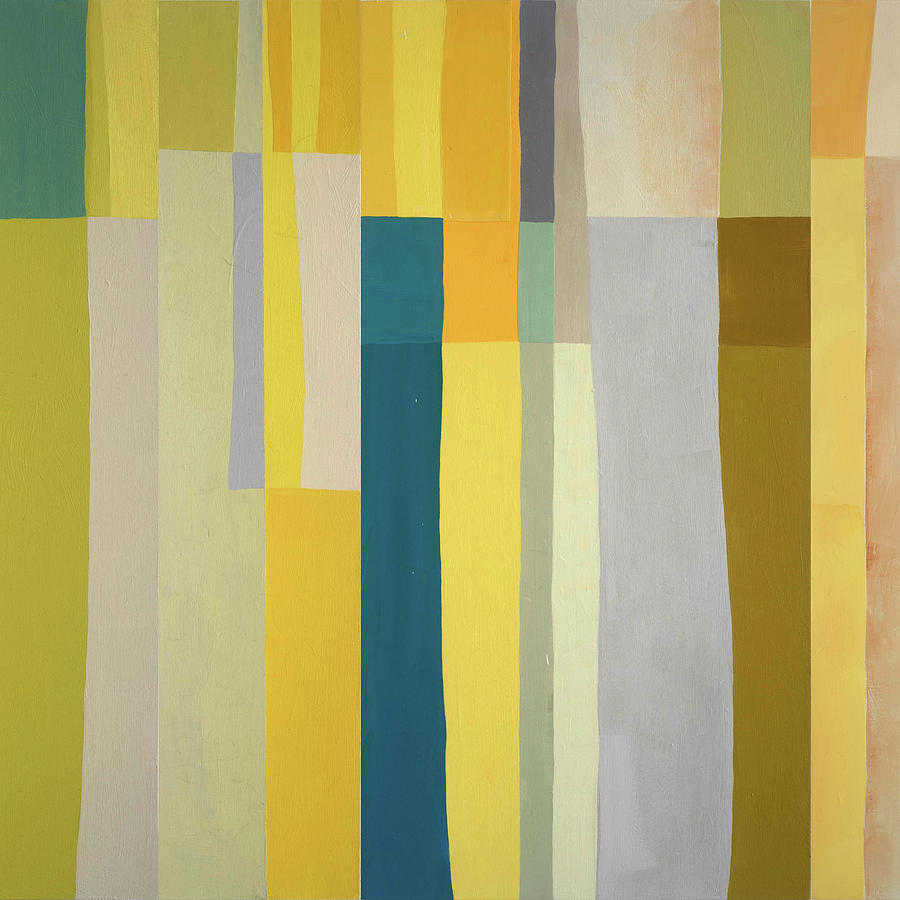 Pattern Painting - Stripe Composite #4 by Jane Davies