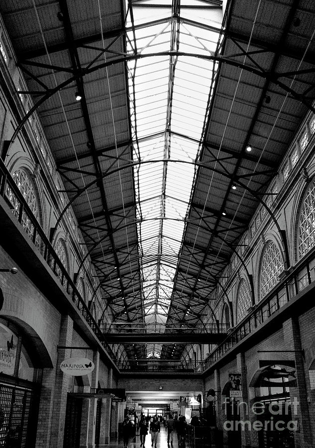 Strolling through the Ferry Building Photograph by Manuelas Camera Obscura