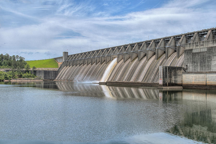 Strom Thurmond Dam_1 Photograph by Steve Rich