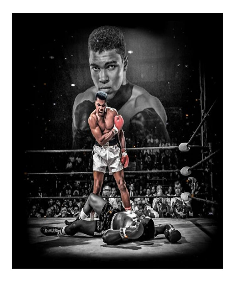 Strong Charity Boxer Honored The World Muhammad-Ali Retro Vintage ...