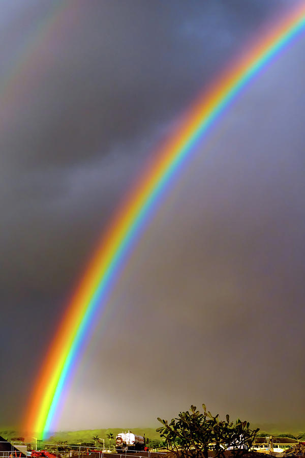 Strong Rainbow Photograph by John Bauer