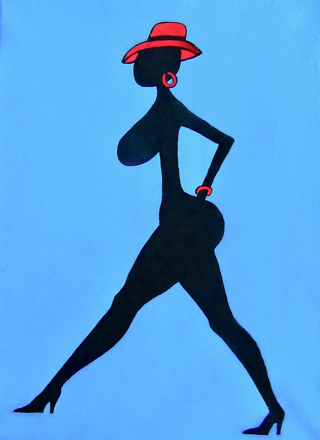 Struttin Painting by Stephanie Moore