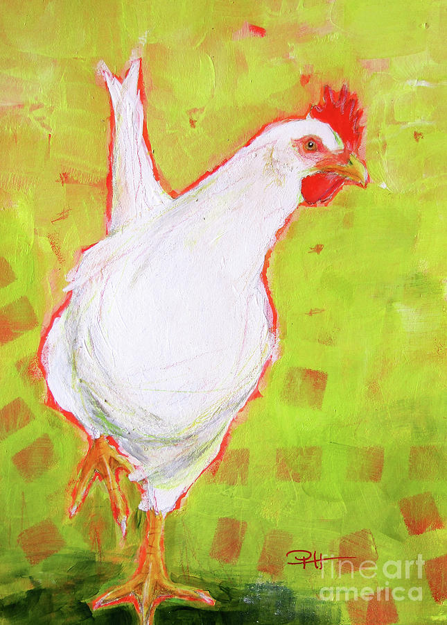 Strutting Her Stuff Painting by Patricia Henderson