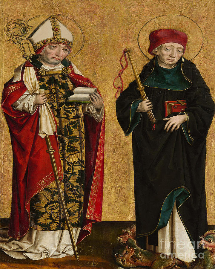 Sts. Adalbert and Procopius - CZAAP                                                  Painting by Master of Eggenburg
