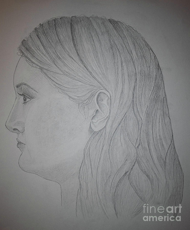 Student Sideview Drawing by Nicole Robles