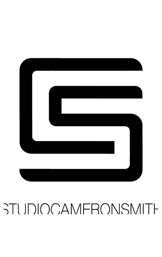 Studio Logo, black Digital Art by Cameron Smith