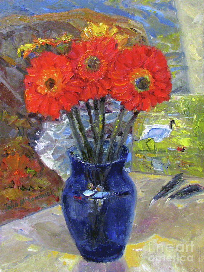 Studio Bouquet Painting by John McCormick