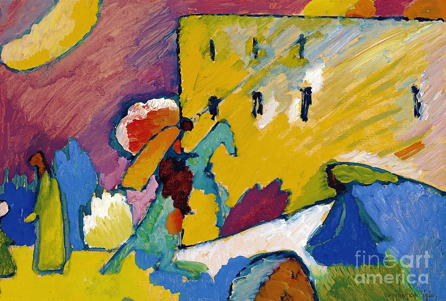 Study for Improvisation 3 1903 Painting by Wassily Kandinsky