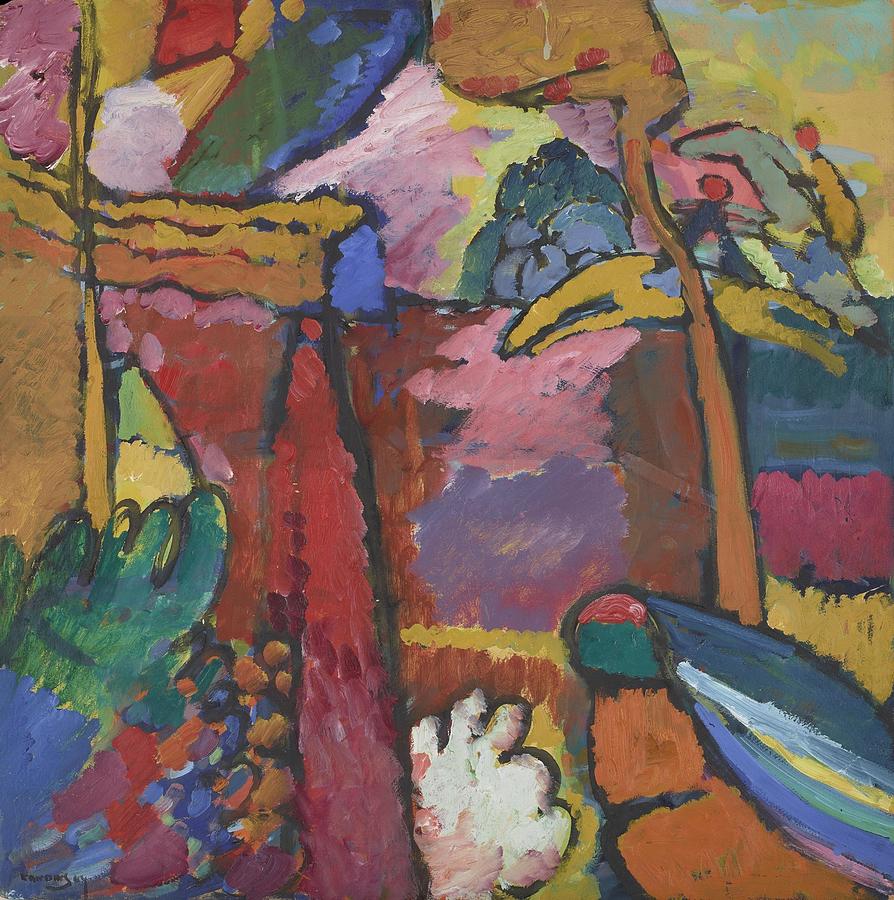Study for Improvisation V Painting by Wassily Kandinsky