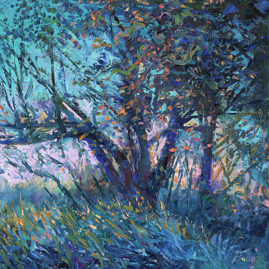 Study for the Bosque Painting by Iris Scott - Fine Art America