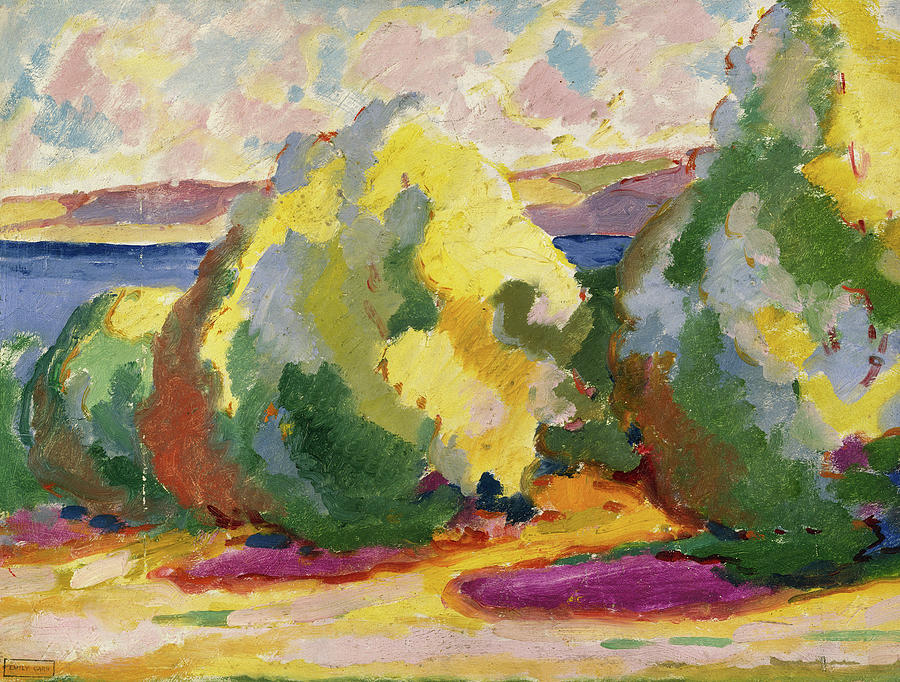 Abstract Painting - Study in Colour and Form, 1911 by Emily Carr