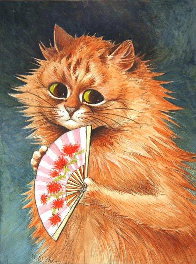 How to Draw Cats Like Louis Wain